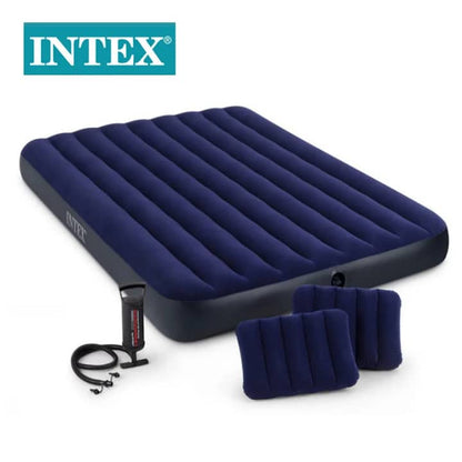 Matelas Gonflable 2–3 Places Ultra Confort + Pompe Électrique Cadeau